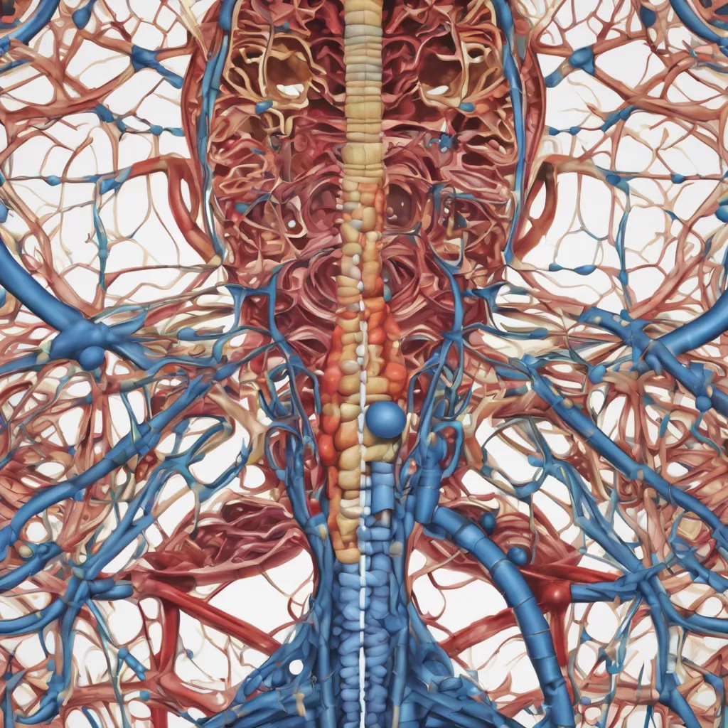 An illustration depicting the intricate relationship between diabetes and thyroid health, showcasing the interplay of these two conditions within the human body.