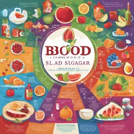 A visually engaging infographic showcasing the ABCs of Lowering Blood Sugar Naturally, featuring colorful illustrations and easy-to-follow steps for managing blood sugar levels through diet, exercise, and lifestyle choices.
